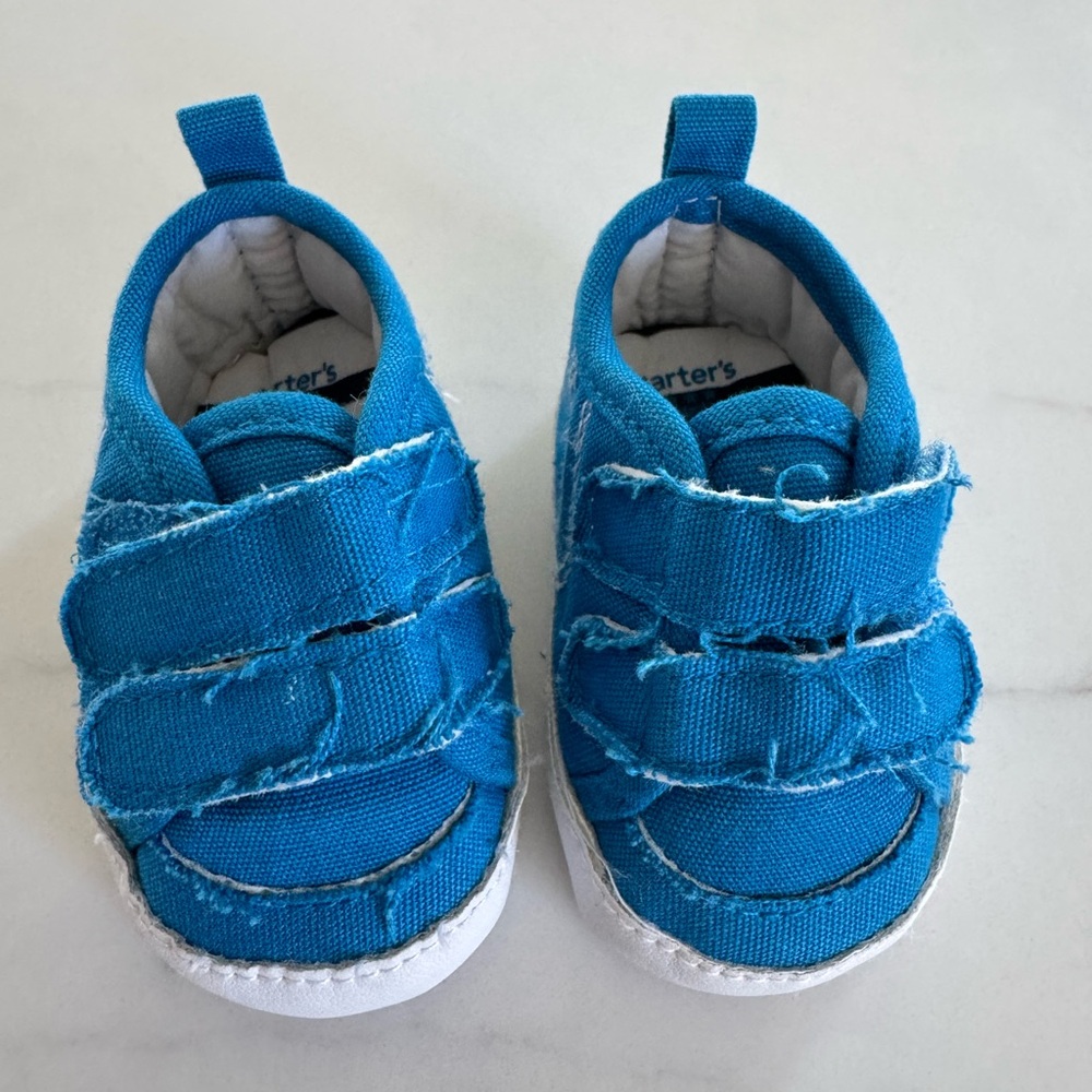 Carter's Vibrant Blue Baby Sneakers